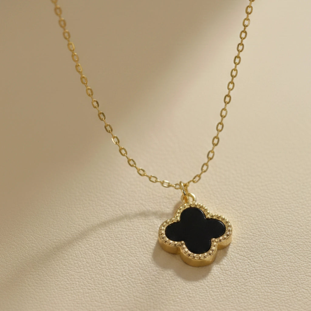 Black Clover Necklace