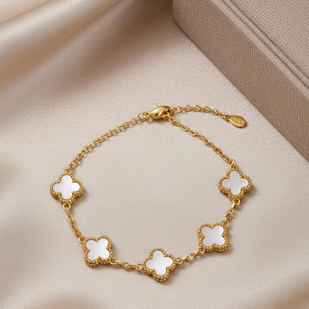 White Clover Bracelet
