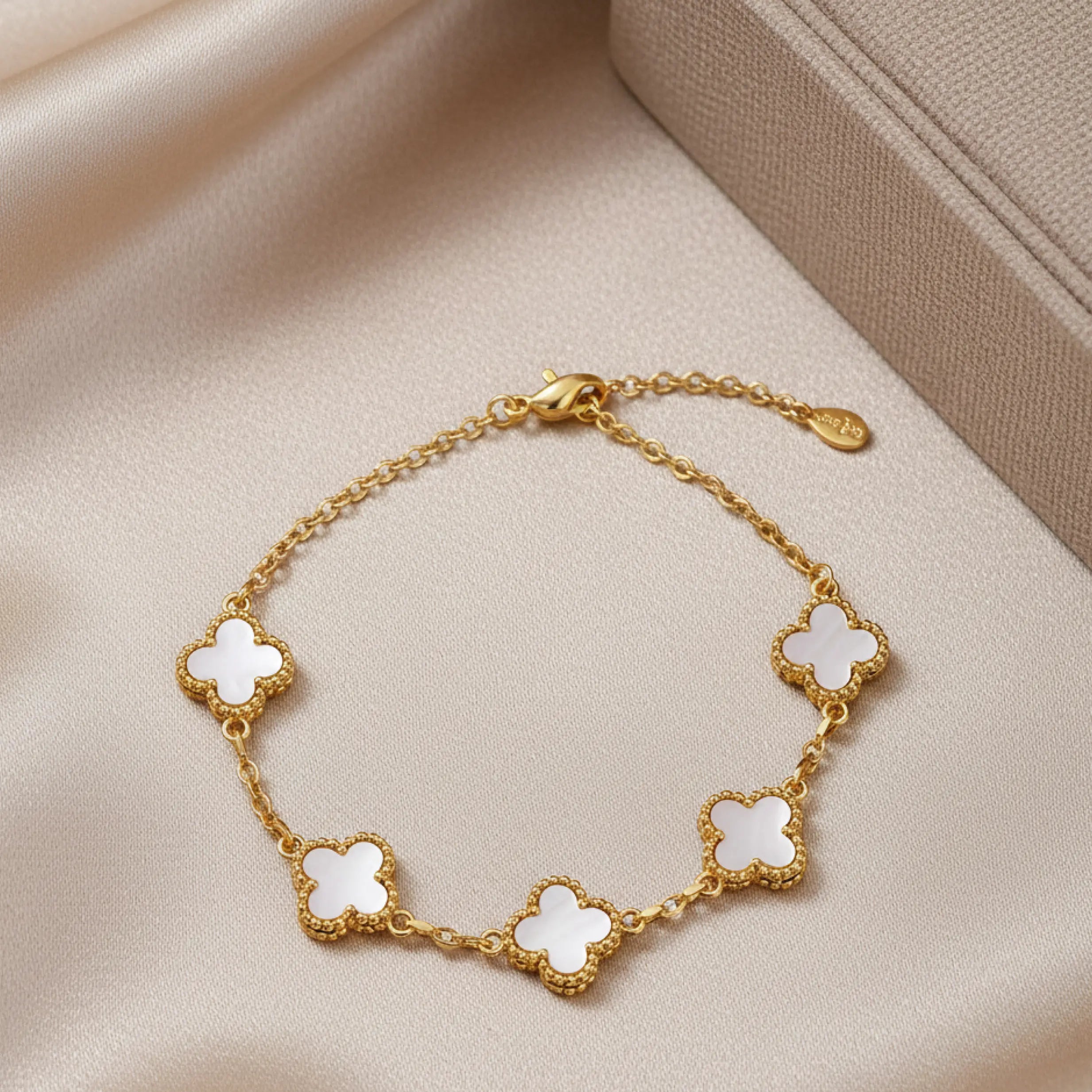 White Clover Bracelet