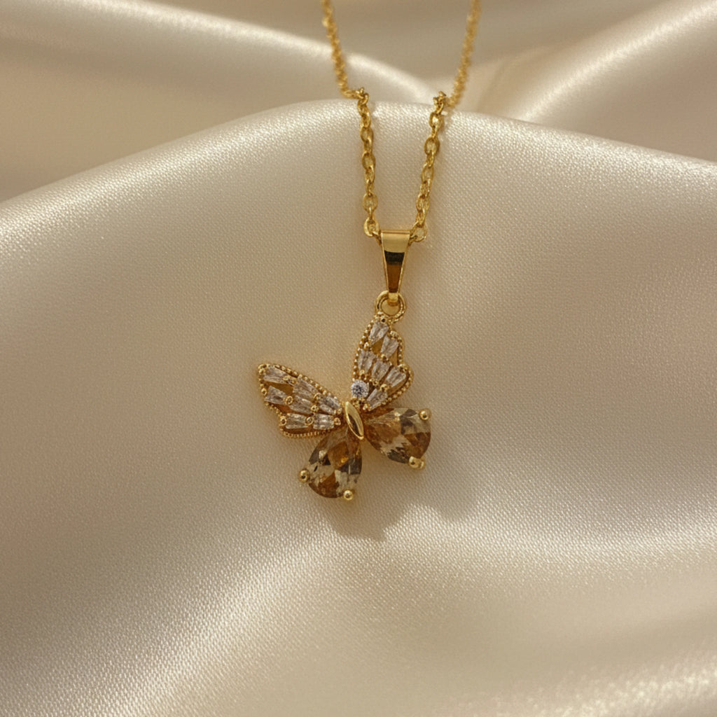 Golden Dew Butterfly