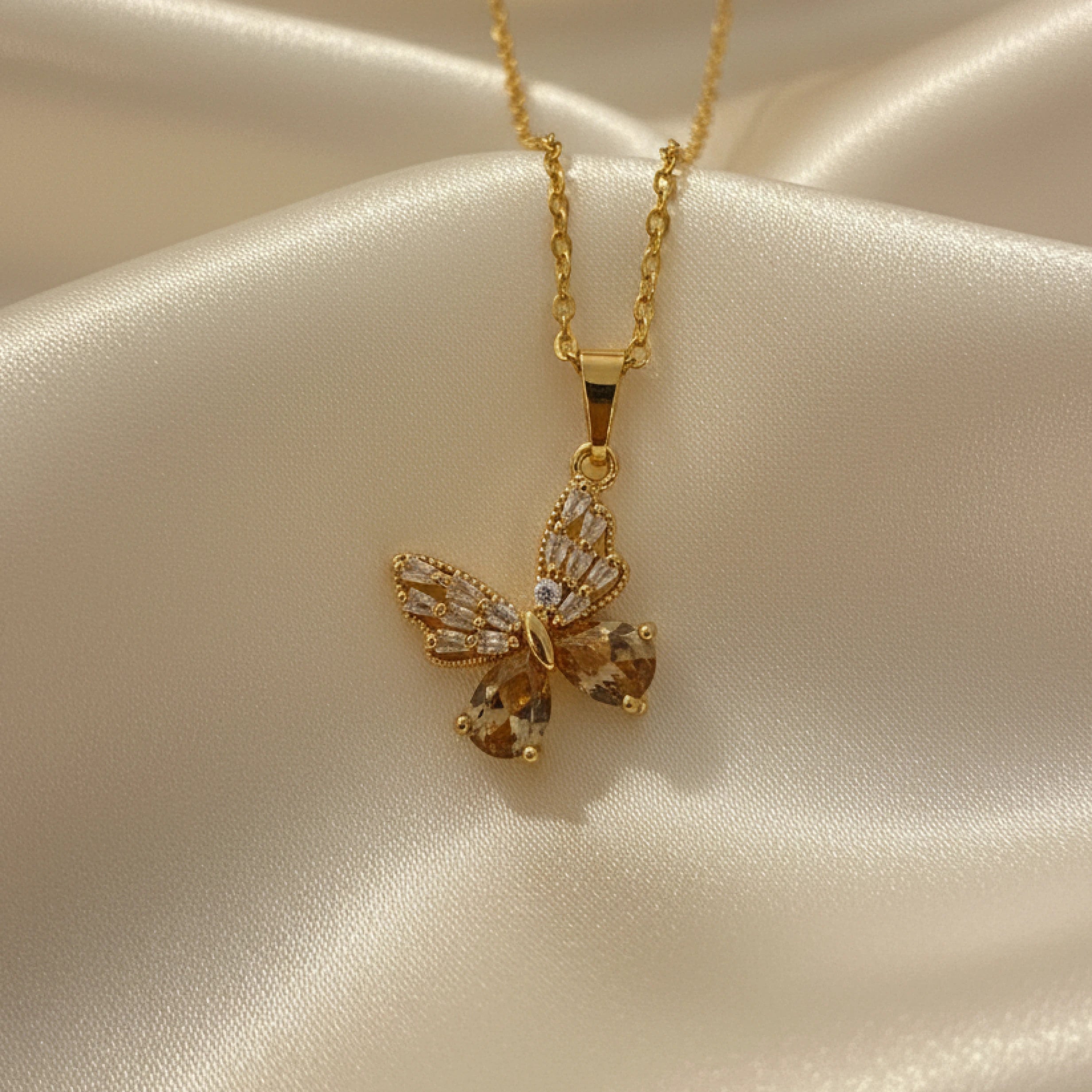 Golden Dew Butterfly