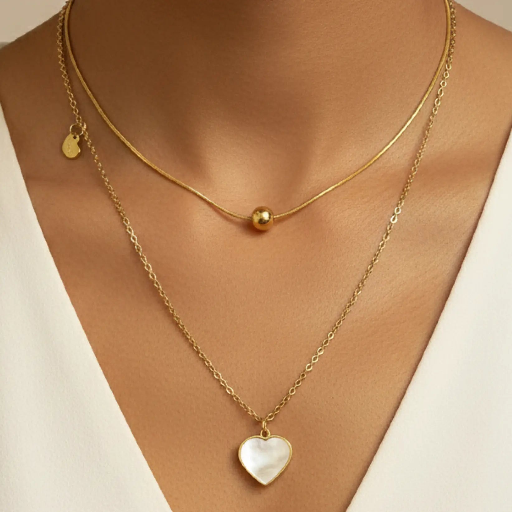 Soft Heart Necklace